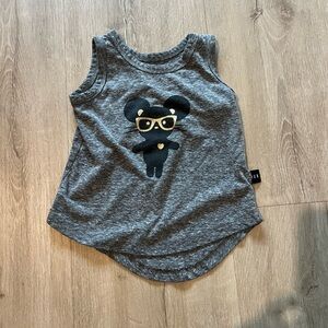 Huxbaby toddler boys tank top shirt size 2t